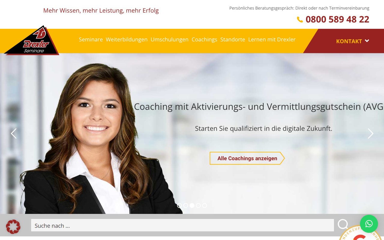 Website-Referenz drexler.de