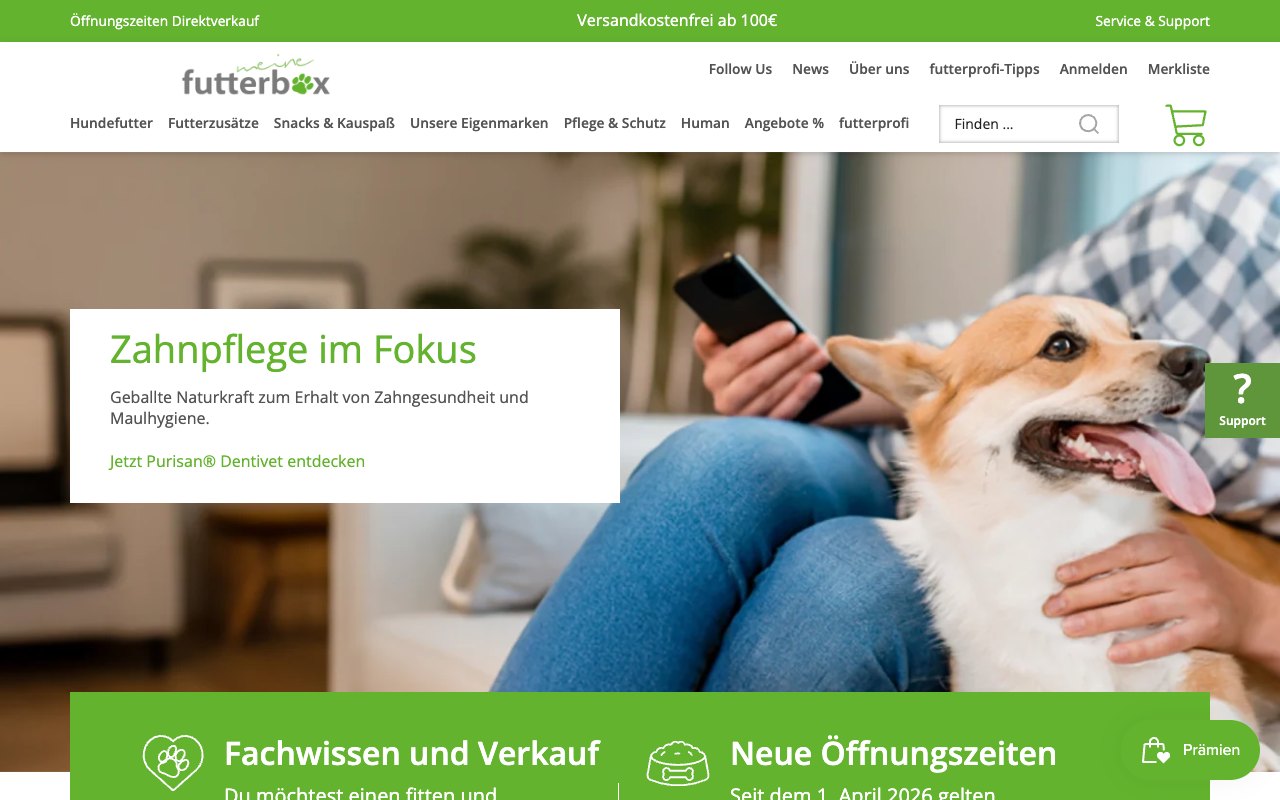 Website-Referenz meine-futterbox.de