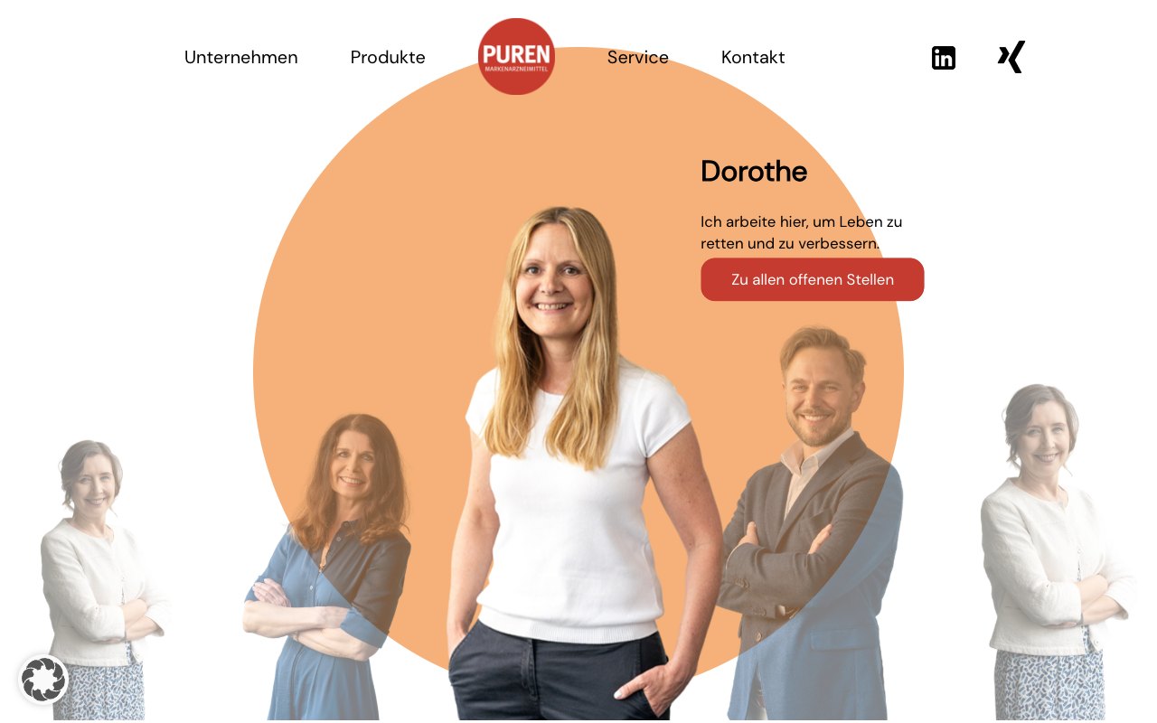 Website-Referenz puren-pharma.de